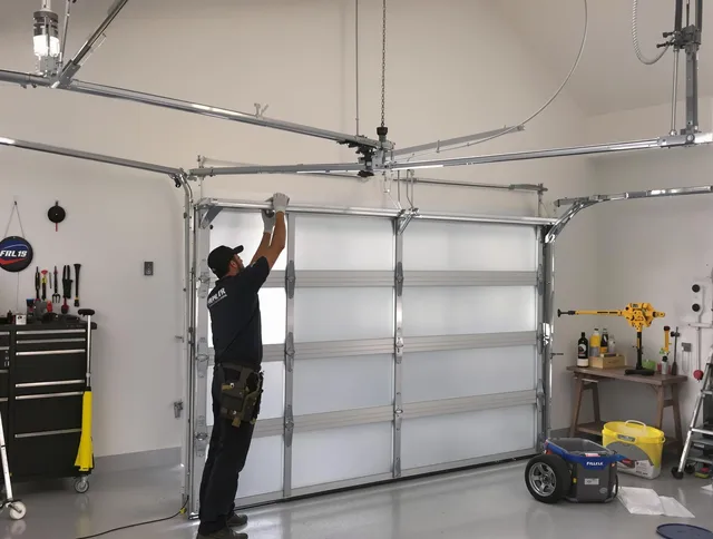 Aurora Garage Door Repair certified team performing precision garage door installation in Aurora